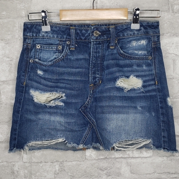 American Eagle Outfitters Distressed Skirt - Picture 1 of 6